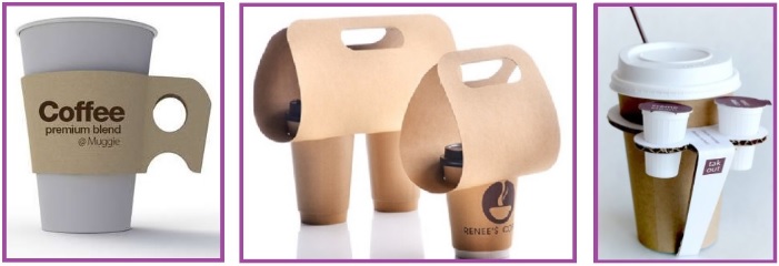 carton coffee cup holder 